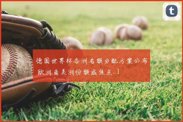 德国世界杯各洲名额分配方案公布 欧洲南美洲份额成焦点_1